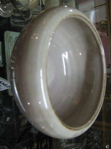 LOVELY LINN WARE VASE......... GREY