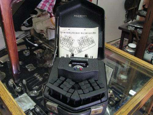 @@ PALANTYPE..... COURT STENOGRAPHERS MACHINE @@