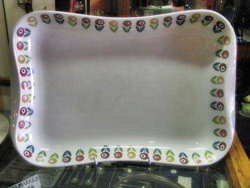 %%%% RARE UPSALA EKEBA LARGE SERVING DISH %%%%