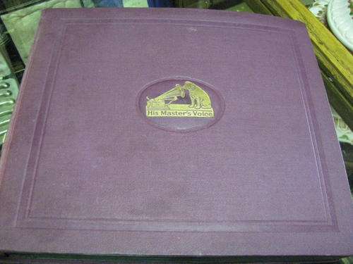 AN HMV ALBUM CONTAINING 8 78'S.. HMV'S & BRUNSWICKS.....all in immaculate condition!!!