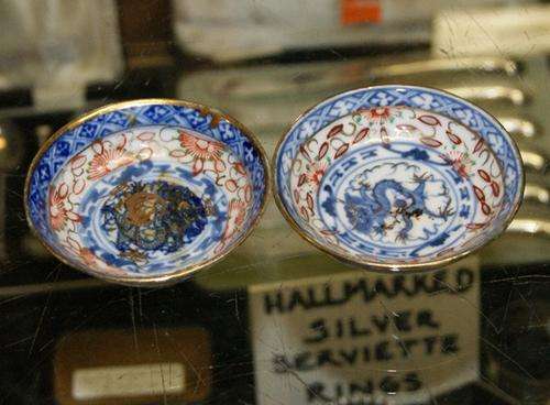 OLD ORIENTAL SAUCE DISHES @@@ CRAZY R1 START