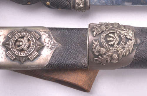 Transvaal Scottish Dirk and Sgian-dubh