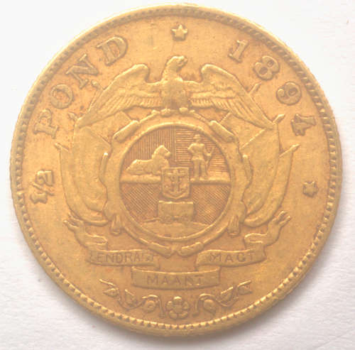 ZAR Halfpond 1894 single shaft