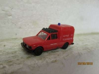HO SCALE : PRALINE FIAT EMERGENCY VAN - LOT 231K