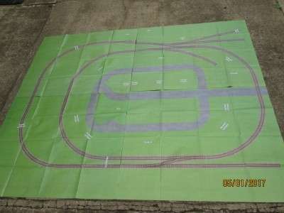 OO/HO SCALE TRACK LAYOUT PLAN - LOT 205L