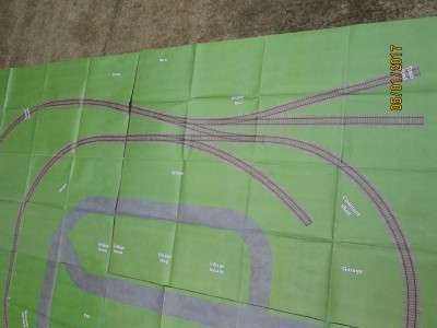 OO/HO SCALE TRACK LAYOUT PLAN - LOT 205L