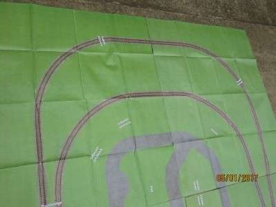 OO/HO SCALE TRACK LAYOUT PLAN - LOT 205L