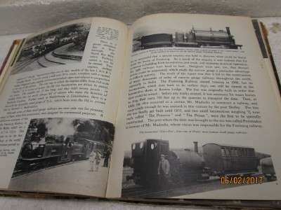 HARDCOVER BOOK : THE MODERN WORLD - BOOK OF RAILWAYS - LOT 341L