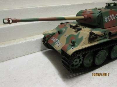 RADIO CONTROL GERMAN PANTHER TYPE G TANK 1:16 SCALE - LOT 585L