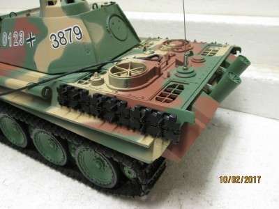 RADIO CONTROL GERMAN PANTHER TYPE G TANK 1:16 SCALE - LOT 585L