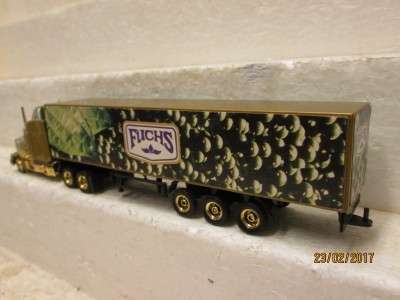 HO SCALE : HIGHSPEED PETER BILT ROAD TRUCK & TRAILER - LOT 733L
