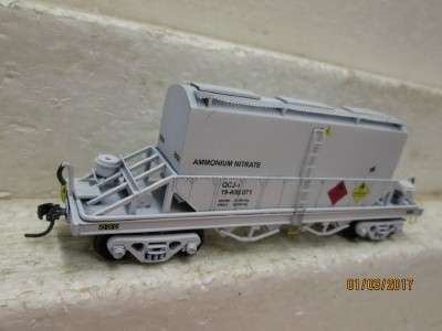 HO SCALE SAR/SPOORNET AMMONIUM NITRATE QCJ HOPPER - LOT 805L