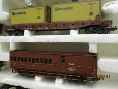 HO SCALE : LIMA SAFMARINE GOODS SET - LOT 298M