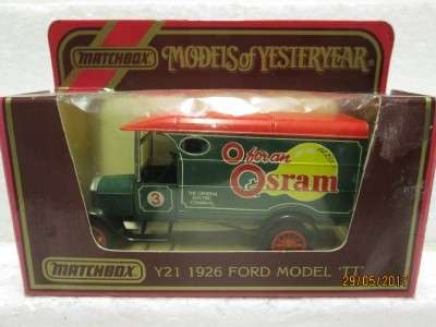 DIE CAST MOY Y-21 1926 FORD MODEL TT (OSRAM) - LOT 349M