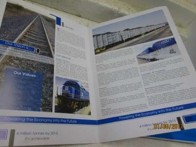 BOTSWANA RAILWAYS : MEMORABILIA (Reduced to clear) - LOT 401M