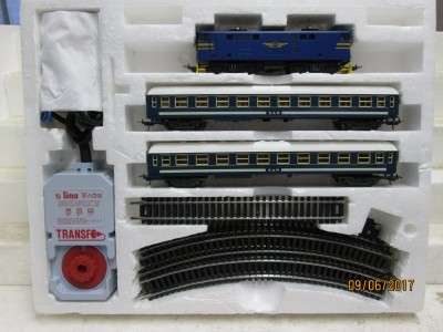 HO SCALE: SAR LIMA BLUE TRAIN SET - LOT 688M