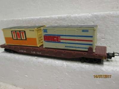 HO SCALE : LIMA SAR CONTAINER TRUCK - LOT 493N
