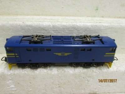 HO SCALE : LIMA SAR BLUE 5E ELECTRIC DUMMY LOCO - LOT 497N