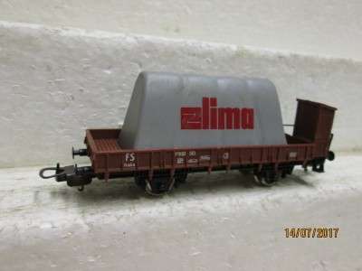 HO SCALE : LIMA FS OPEN GOODS WITH LIMA LOAD (BOXED) - LOT 512N