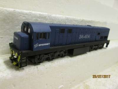 HO SCALE : FRATESCHI SAR CLASS 34 BLUE DIESEL LOCO (BOXED) - LOT 574N