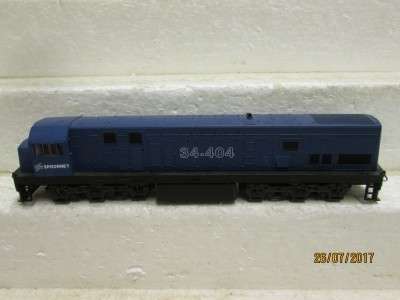 HO SCALE : FRATESCHI SAR CLASS 34 BLUE DIESEL LOCO (BOXED) - LOT 574N