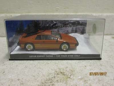 DIE CAST : 007 COLLECTION - LOTUS ESPRIT TURBO  'FOR YOUR EYES ONLY' - LOT 592N