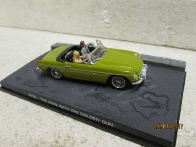 DIE CAST : 007 COLLECTION - MGB  'THE MAN WITH THE GOLDEN GUN' - LOT 594N