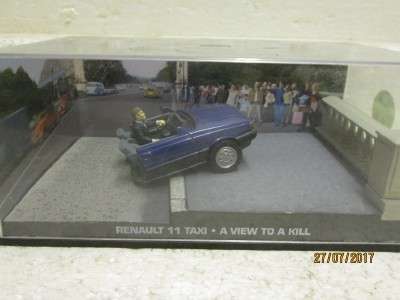 DIE CAST : 007 COLLECTION - RENAULT 11 TAXI  'A VIEW TO A KILL' - LOT 599N