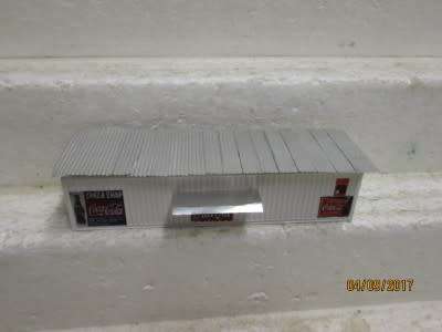 HO SCALE : SAR x1 SPAZA SHOP (MADE FROM 40' CONTAINER) - LOT 341P