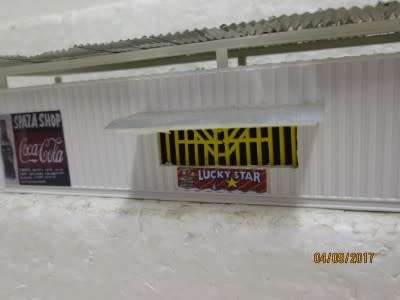 HO SCALE : SAR x1 SPAZA SHOP (MADE FROM 40' CONTAINER) - LOT 341P