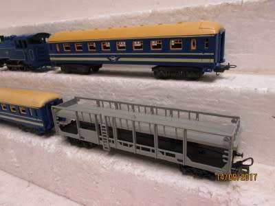 HO SCALE : LIMA SAR BLUE EXPRESS SET - LOT 503P
