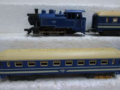 HO SCALE : LIMA SAR BLUE EXPRESS SET - LOT 503P