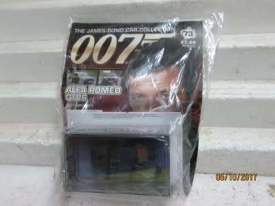 DIE CAST : THE JAMES BOND COLLECTION - No 73 ALFA ROMEO GTV6 (OCTOPUSSY) - LOT 703P