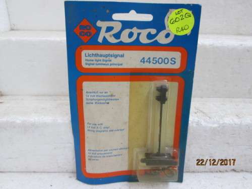 HO SCALE : ROCO RAIL SIGNAL - LOT 602Q