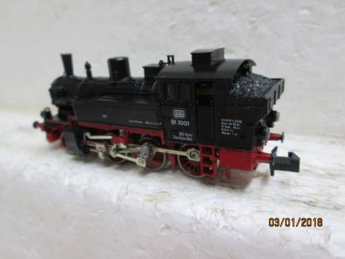 N SCALE : FLEISCHMANN DB 2-6-0 STEAM LOCO (BOXED) - LOT 755Q
