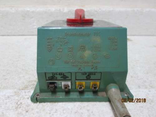 HO SCALE : FLEISCHMANN CONTROLLER / TRANSFORMER - LOT 129R