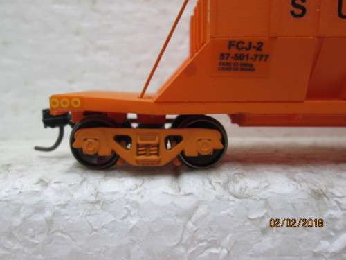 HO SCALE : SAR SUGAR WAGON (ORANGE) - LOT 176R
