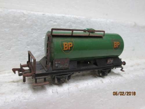 HO SCALE : FLEISCHMANN BP TANKER - LOT 207R