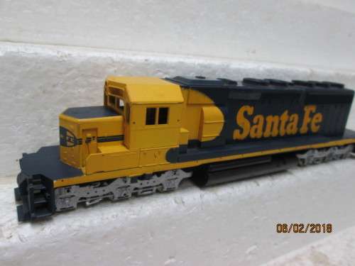 HO SCALE : GSB SANTE FE SD40 DIESEL LOCO - LOT 262R