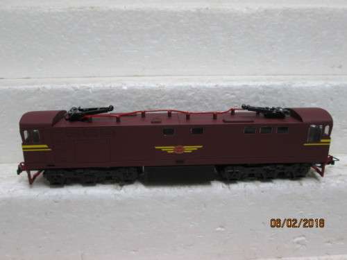 HO SCALE : SAR CLASS 7E BROWN ELECTRIC LOCO - LOT 290R