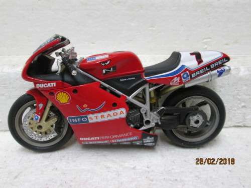 DIE-CAST 1:12 SCALE DUCATI 998 RACING - LOT 547R