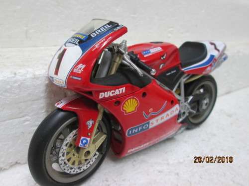 DIE-CAST 1:12 SCALE DUCATI 998 RACING - LOT 547R