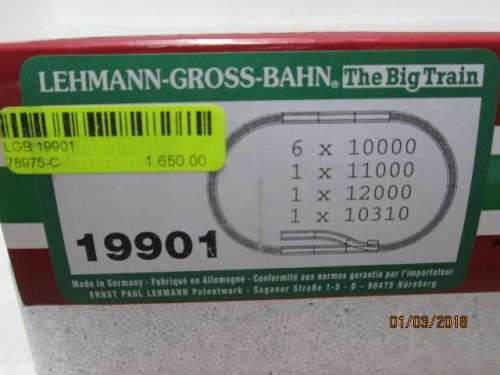 G SCALE : LGB TRACK SET - LOT 616R