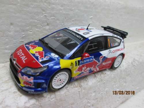 1:43 SCALE DIE-CAST CITROEN C4 RALLY CAR - LOT 744R