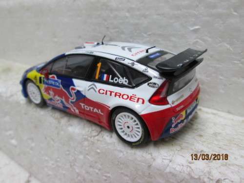 1:43 SCALE DIE-CAST CITROEN C4 RALLY CAR - LOT 744R