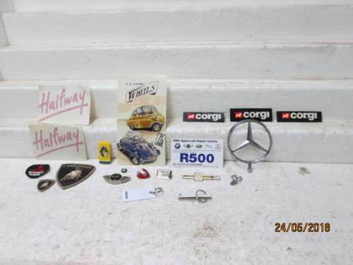 VARIOUS CAR MEMORABILIA - LOT 66T