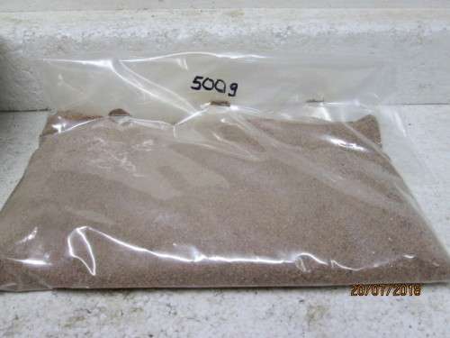 HO/OO SCALE : 500 GRAMS OF FINE LIGHT BROWN SAND (IDEAL FOR SCENERY) - LOT 682T