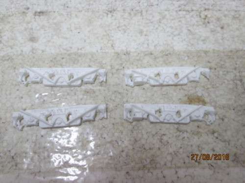 HO SCALE SAR ELECTRIC LOCOMOTIVE 6/18E SET OF SIDE FRAMES (SET OF 4) - LOT 930T