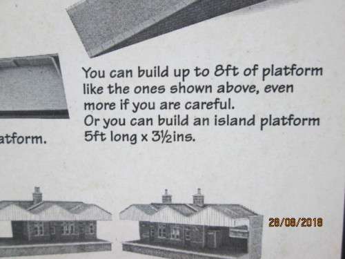 HO/OO SCALE METCALFE STONE PLATFORM KIT (PO235) BOXED - LOT 977T