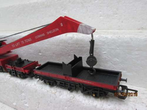 OO SCALE : HORNBY 75T CRANE SET (COWANS SHELDON) - LOT 236U